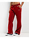 True Religion Super T Fleece Ruby Red Sweatpants - Thumbnail image 2 of 9