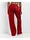 True Religion Super T Fleece Ruby Red Sweatpants - Thumbnail image 1 of 9