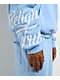 True Religion Tiger Script Blue Hoodie - Thumbnail image 5 of 7