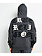 True Religion Tossed Logo Phantom Grey Zip Hoodie - Thumbnail image 4 of 8