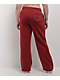 True Religion Varsity Red Dahlia Straight Leg Sweatpants - Thumbnail image 6 of 6