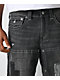 True Religion Vinny Big T Black Wash Carpenter Shorts - Thumbnail image 3 of 5