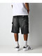 True Religion Vinny Big T Black Wash Carpenter Shorts - Thumbnail image 2 of 5