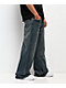 True Religion Vinny Steel Drift Medium Wash Ultra Baggy Jeans - Thumbnail image 5 of 5
