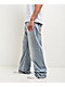 True Religion Vinny Super T Flap Arctic Whisper Light Blue Wash Ultra Baggy Jeans - Thumbnail image 5 of 5