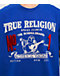True Religion Vintage No.1 Blue Heavyweight T-Shirt - Thumbnail image 2 of 3