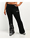 True Religion Virgin Mary Black Mid Rise Bootcut Sweatpants - Thumbnail image 3 of 9