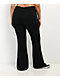 True Religion Virgin Mary Black Mid Rise Bootcut Sweatpants - Thumbnail image 4 of 9
