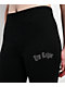 True Religion Virgin Mary Black Mid Rise Bootcut Sweatpants - Thumbnail image 3 of 7
