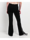 True Religion Virgin Mary Black Mid Rise Bootcut Sweatpants - Thumbnail image 2 of 7