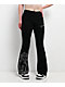 True Religion Virgin Mary Black Mid Rise Bootcut Sweatpants - Thumbnail image 1 of 7