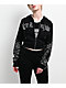 True Religion Virgin Mary Shrunken Black Zip Hoodie - Thumbnail image 1 of 6