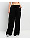 True Religion Winged Crystal Black Baggy Sweatpants - Thumbnail image 2 of 5