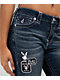 True Religion x Playboy Becca Indigo Upgrade Bootcut Jeans - Thumbnail image 4 of 5