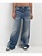 True Religion x Playboy Bobbi Big T Baggy Jeans - Thumbnail image 2 of 5