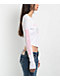 True Religion x Playboy Logo White Long Sleeve Crop T-Shirt - Thumbnail image 3 of 4