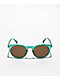Turquoise Round Sunglasses
