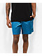 Umbro Blue Checker Shorts - Thumbnail image 2 of 4