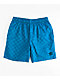 Umbro Blue Checker Shorts - Thumbnail image 1 of 4