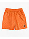 Umbro Orange Checker Shorts - Thumbnail image 1 of 4