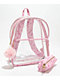 Under1Sky Pink & Clear Backpack - Thumbnail image 1 of 3