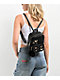 Under1Sky Quilted Butterfly Charm Black Mini Backpack - Thumbnail image 2 of 5