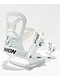 Union Kid's Cadet XS White Snowboard Bindings 2023 - Thumbnail image 1 of 4
