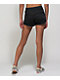 Unionbay Maribeth Pull Tie Black Sweat Shorts - Thumbnail image 2 of 3