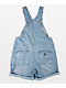 Unionbay Mario Oasis Light Blue Overall Shorts