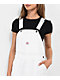 Unionbay Siouxie White Denim Overalls - Thumbnail image 4 of 5