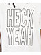 Unrated Heck Yeah Relax White T-Shirt - Thumbnail image 2 of 2