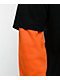 VLONE Friends Black & Orange 2fer Long Sleeve T-Shirt - Thumbnail image 4 of 7