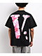 VLONE Friends Flower Black T-Shirt - Thumbnail image 1 of 4