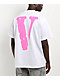 VLONE Friends Pink & White T-Shirt - Thumbnail image 2 of 3