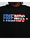 VLONE Friends USA Black T-Shirt - Thumbnail image 3 of 5