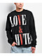 VLONE Love & Hvte Black Long Sleeve T-Shirt - Thumbnail image 1 of 4