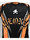 VLONE Moto Black & Orange Long Sleeve T-Shirt - Thumbnail image 3 of 4