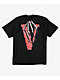 VLONE V Bones Black T-Shirt - Thumbnail image 2 of 3