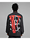 VLONE x LOSTHILLS Smoke Black Long Sleeve T-Shirt - Thumbnail image 1 of 5