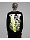 VLONE x Lost Hills Slime Grey Wash Long Sleeve T-Shirt - Thumbnail image 1 of 5