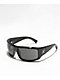 VON ZIPPER Clutch Black Gloss & Grey Sunglasses - Thumbnail image 1 of 3