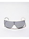 VONZIPPER Bionacle White Satin & Chrome Sunglasses - Thumbnail image 2 of 2