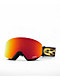VONZIPPER Encore Chase Flame Black Satin Snowboard Goggles - Thumbnail image 1 of 2