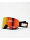 VONZIPPER Encore Flame Out Black Satin & Fire Chrome Snowboard Goggles - Thumbnail image 1 of 2