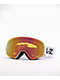 VONZIPPER Encore White Gloss Pink Chrome Snowboard Goggles