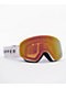 VONZIPPER Encore gafas de snowboard blanco brillante rosa cromado