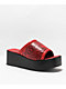 Valfre Lucyd Dreams Red & Black Sandals - Thumbnail image 1 of 4