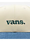 Vans 66 Structured Jockey White Snapback Hat - Thumbnail image 3 of 3