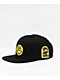 Vans 66 Unstructured Black Snapback Hat - Thumbnail image 1 of 2
