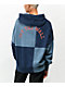 Vans Academy Check Blue Colorblock Hoodie